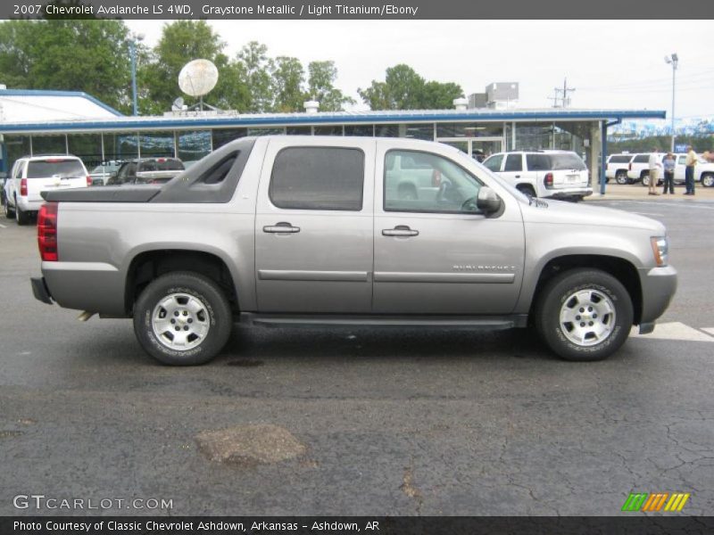 Graystone Metallic / Light Titanium/Ebony 2007 Chevrolet Avalanche LS 4WD