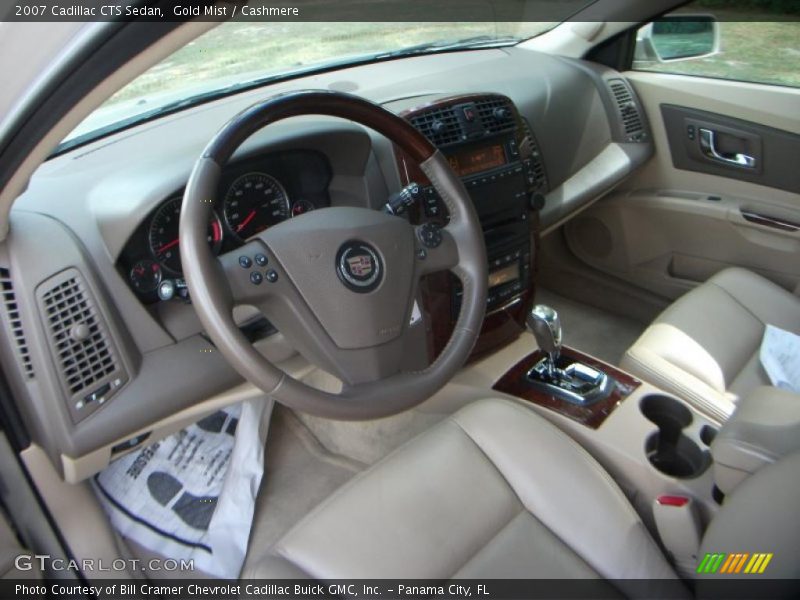 Gold Mist / Cashmere 2007 Cadillac CTS Sedan