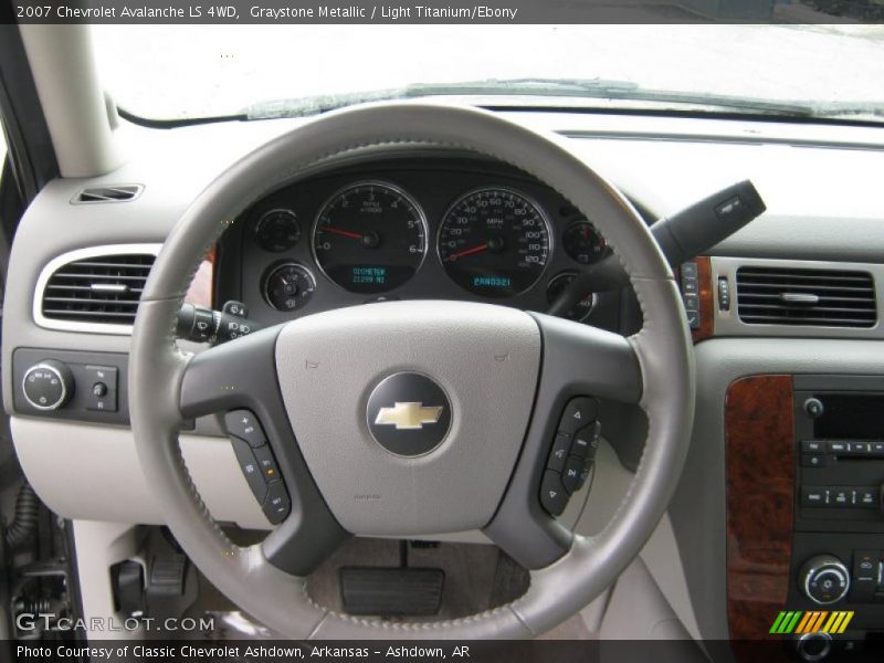Graystone Metallic / Light Titanium/Ebony 2007 Chevrolet Avalanche LS 4WD