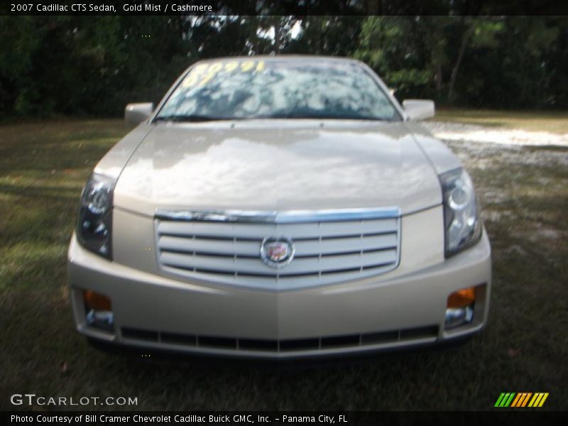 Gold Mist / Cashmere 2007 Cadillac CTS Sedan