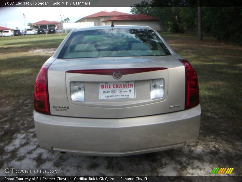 Gold Mist / Cashmere 2007 Cadillac CTS Sedan