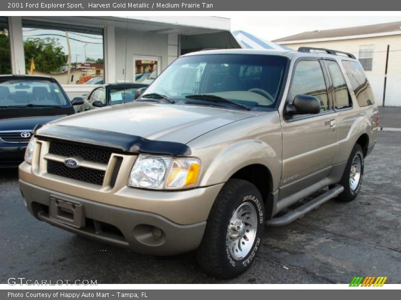 Front 3/4 View of 2001 Explorer Sport