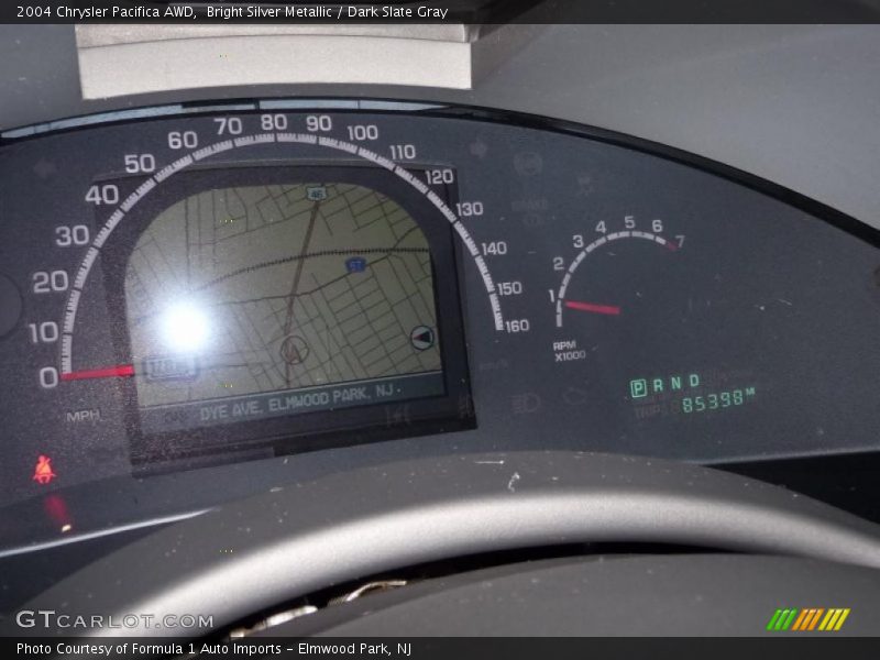 Bright Silver Metallic / Dark Slate Gray 2004 Chrysler Pacifica AWD