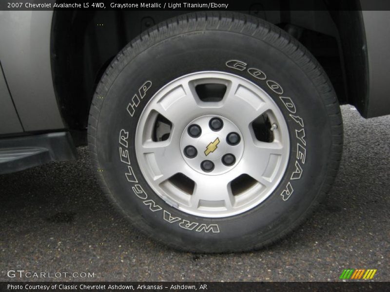 Graystone Metallic / Light Titanium/Ebony 2007 Chevrolet Avalanche LS 4WD