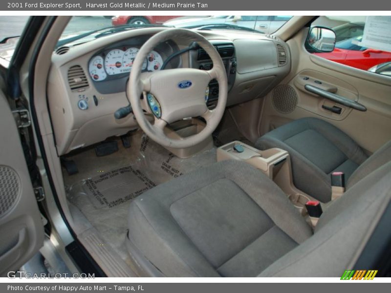Medium Prairie Tan Interior - 2001 Explorer Sport 