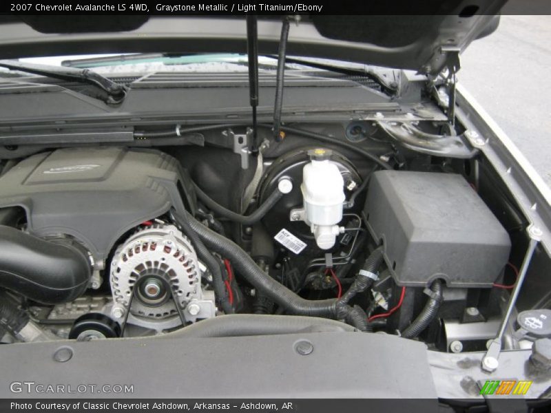 Graystone Metallic / Light Titanium/Ebony 2007 Chevrolet Avalanche LS 4WD