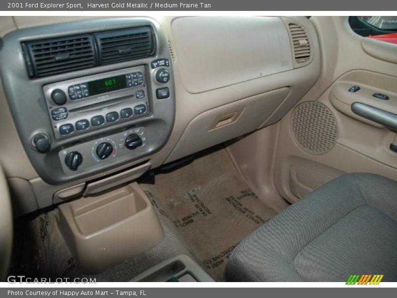 Harvest Gold Metallic / Medium Prairie Tan 2001 Ford Explorer Sport