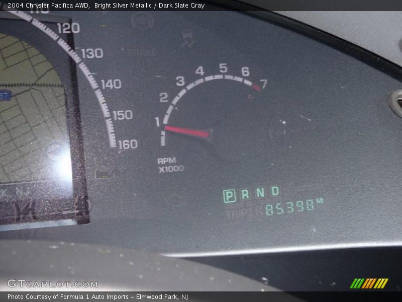 Bright Silver Metallic / Dark Slate Gray 2004 Chrysler Pacifica AWD