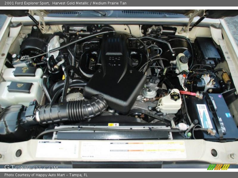  2001 Explorer Sport Engine - 4.0 Liter SOHC 12-Valve V6