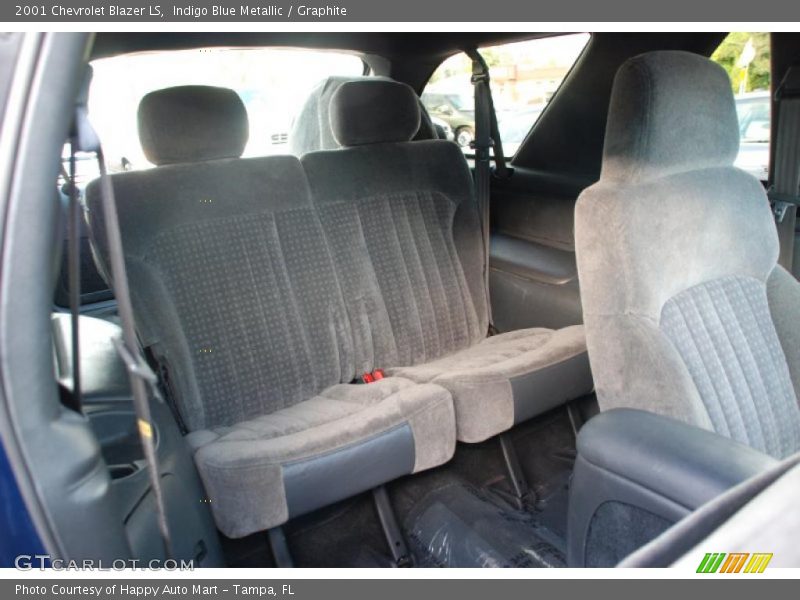 Indigo Blue Metallic / Graphite 2001 Chevrolet Blazer LS