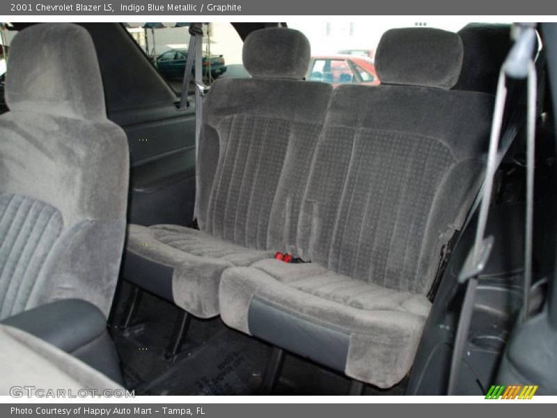 Indigo Blue Metallic / Graphite 2001 Chevrolet Blazer LS