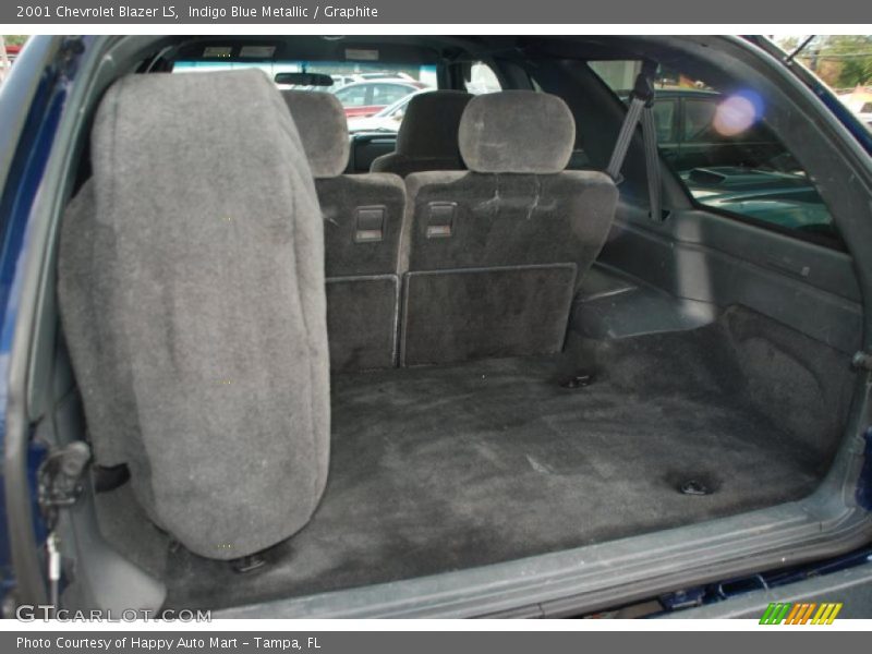 Indigo Blue Metallic / Graphite 2001 Chevrolet Blazer LS