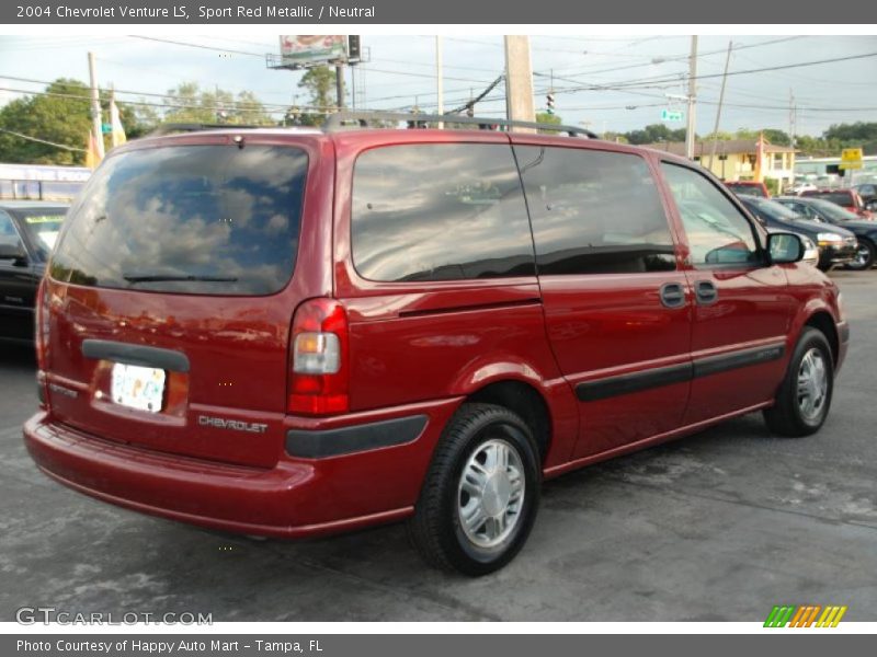 Sport Red Metallic / Neutral 2004 Chevrolet Venture LS