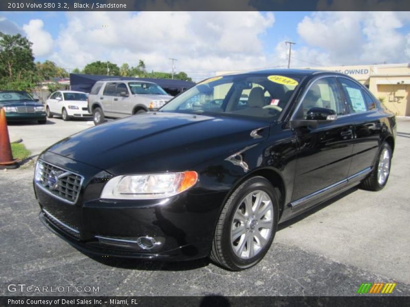 Black / Sandstone 2010 Volvo S80 3.2