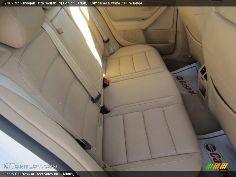 Campanella White / Pure Beige 2007 Volkswagen Jetta Wolfsburg Edition Sedan