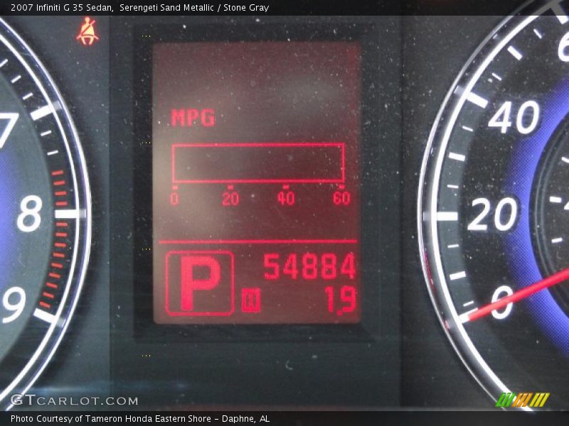 Serengeti Sand Metallic / Stone Gray 2007 Infiniti G 35 Sedan