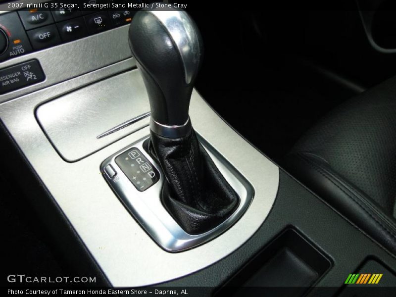 Serengeti Sand Metallic / Stone Gray 2007 Infiniti G 35 Sedan