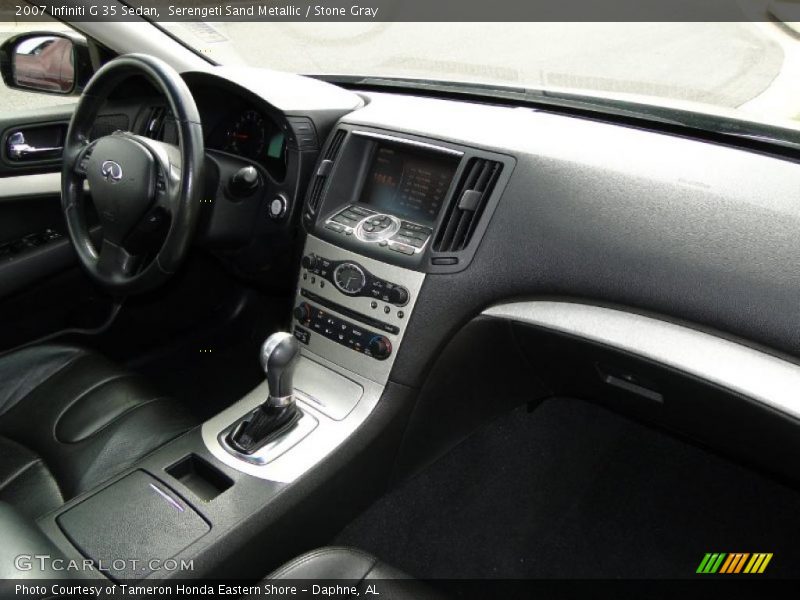 Serengeti Sand Metallic / Stone Gray 2007 Infiniti G 35 Sedan