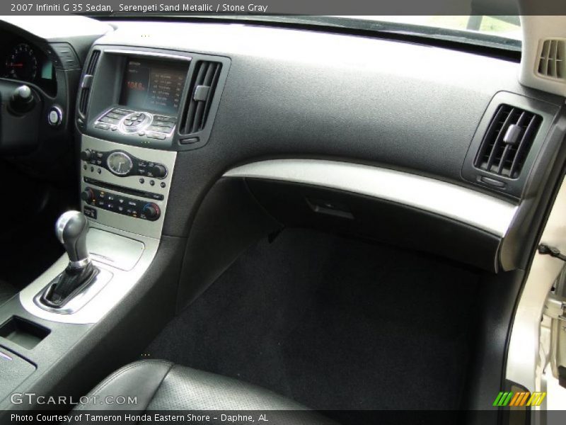 Serengeti Sand Metallic / Stone Gray 2007 Infiniti G 35 Sedan