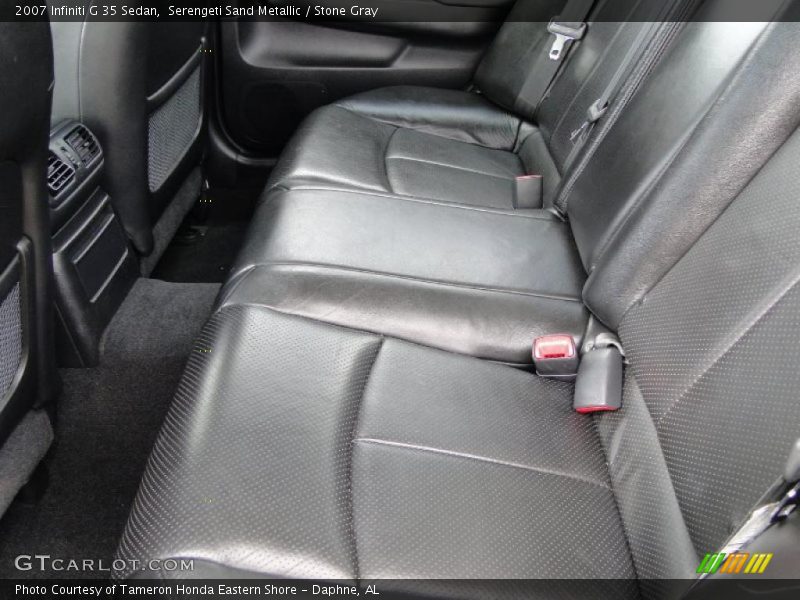 Serengeti Sand Metallic / Stone Gray 2007 Infiniti G 35 Sedan