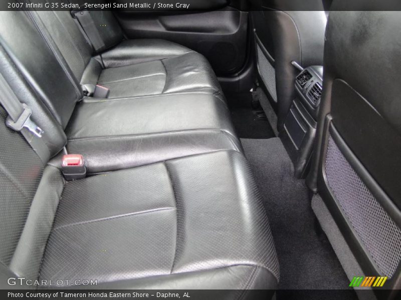 Serengeti Sand Metallic / Stone Gray 2007 Infiniti G 35 Sedan