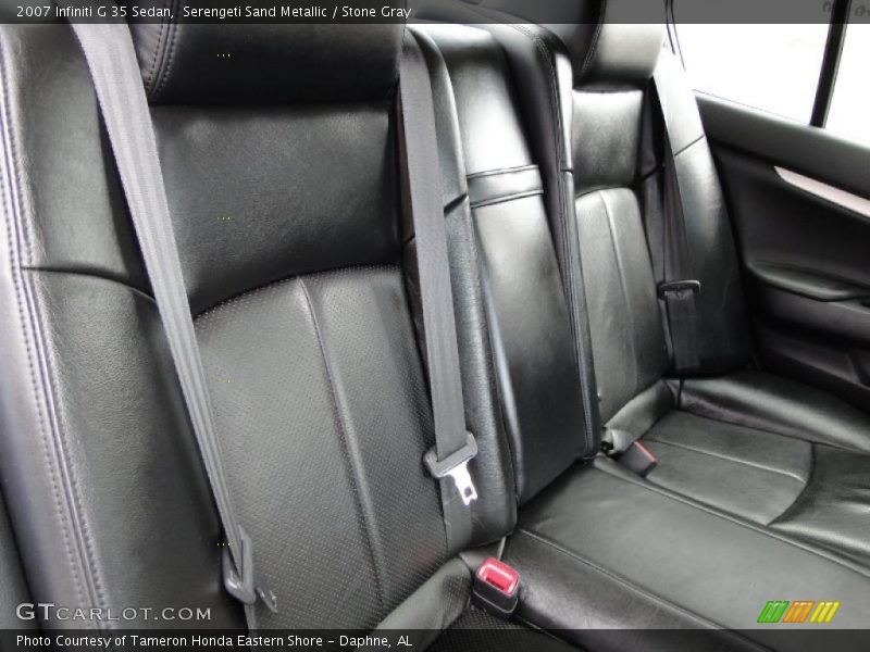 Serengeti Sand Metallic / Stone Gray 2007 Infiniti G 35 Sedan