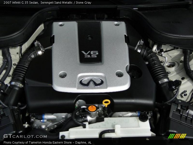 Serengeti Sand Metallic / Stone Gray 2007 Infiniti G 35 Sedan