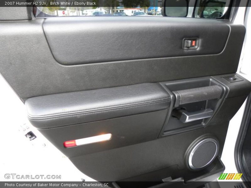 Birch White / Ebony Black 2007 Hummer H2 SUV