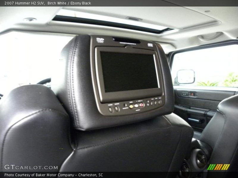 Birch White / Ebony Black 2007 Hummer H2 SUV