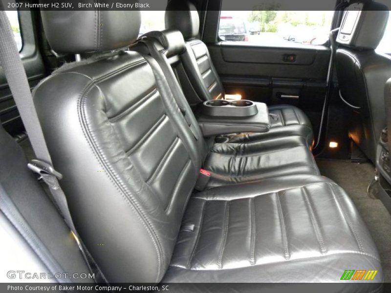 Birch White / Ebony Black 2007 Hummer H2 SUV