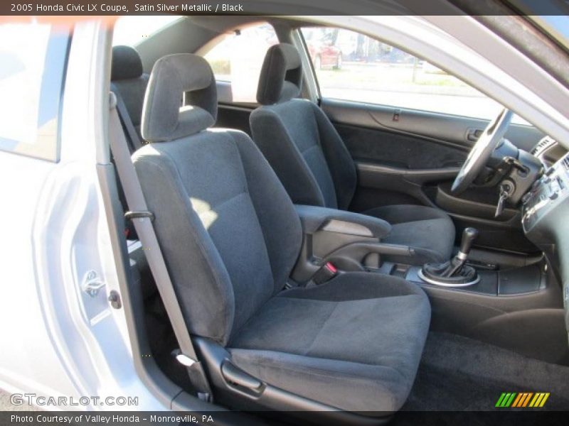  2005 Civic LX Coupe Black Interior