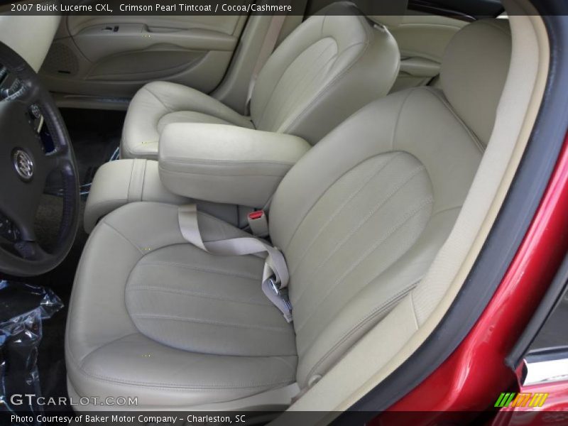 Crimson Pearl Tintcoat / Cocoa/Cashmere 2007 Buick Lucerne CXL