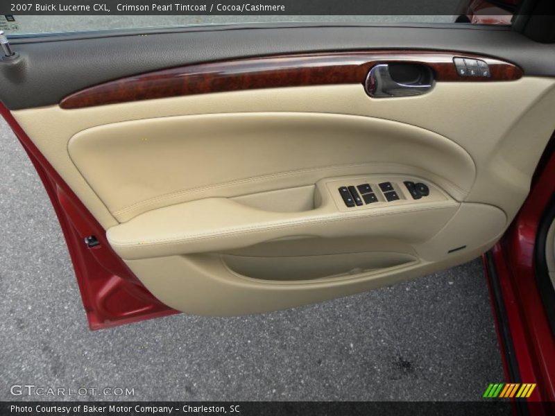 Crimson Pearl Tintcoat / Cocoa/Cashmere 2007 Buick Lucerne CXL