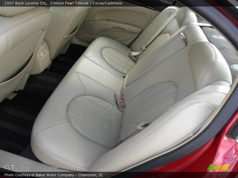 Crimson Pearl Tintcoat / Cocoa/Cashmere 2007 Buick Lucerne CXL