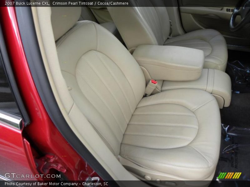 Crimson Pearl Tintcoat / Cocoa/Cashmere 2007 Buick Lucerne CXL