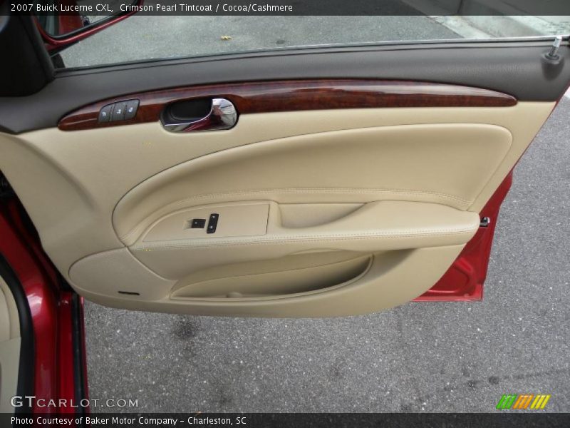 Crimson Pearl Tintcoat / Cocoa/Cashmere 2007 Buick Lucerne CXL