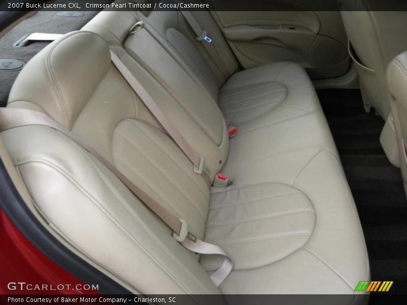 Crimson Pearl Tintcoat / Cocoa/Cashmere 2007 Buick Lucerne CXL