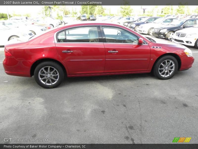 Crimson Pearl Tintcoat / Cocoa/Cashmere 2007 Buick Lucerne CXL