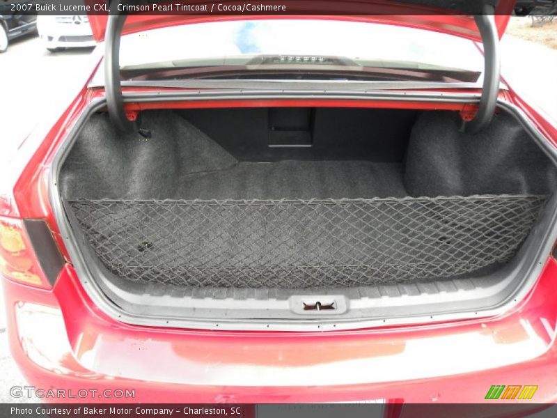 Crimson Pearl Tintcoat / Cocoa/Cashmere 2007 Buick Lucerne CXL