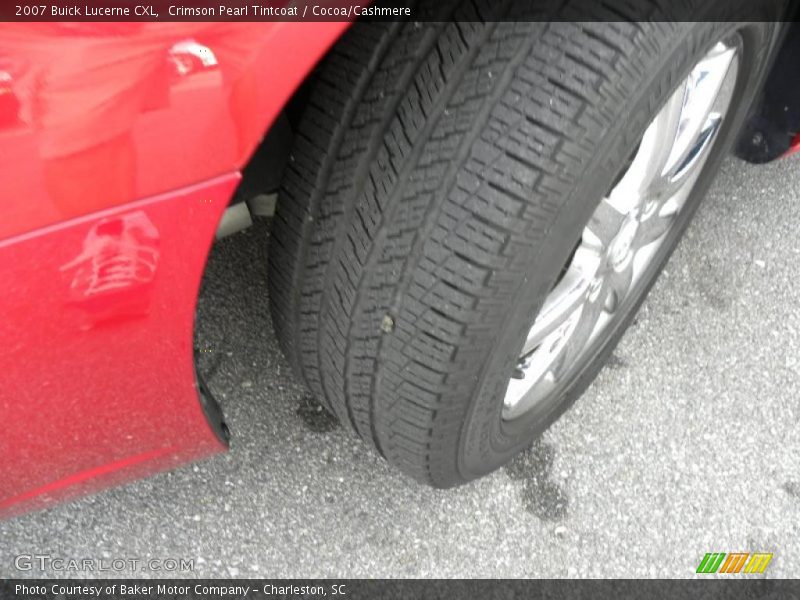 Crimson Pearl Tintcoat / Cocoa/Cashmere 2007 Buick Lucerne CXL