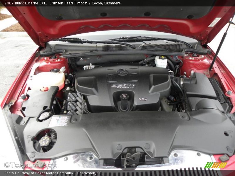Crimson Pearl Tintcoat / Cocoa/Cashmere 2007 Buick Lucerne CXL