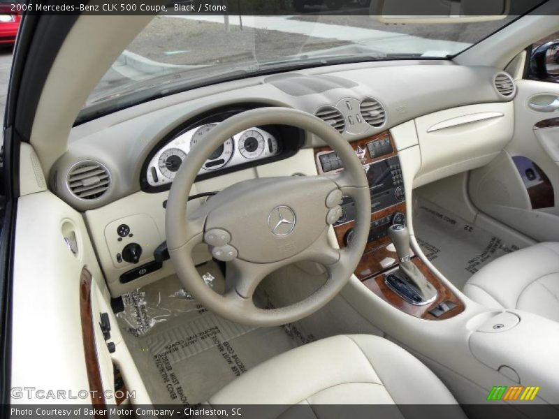  2006 CLK 500 Coupe Stone Interior