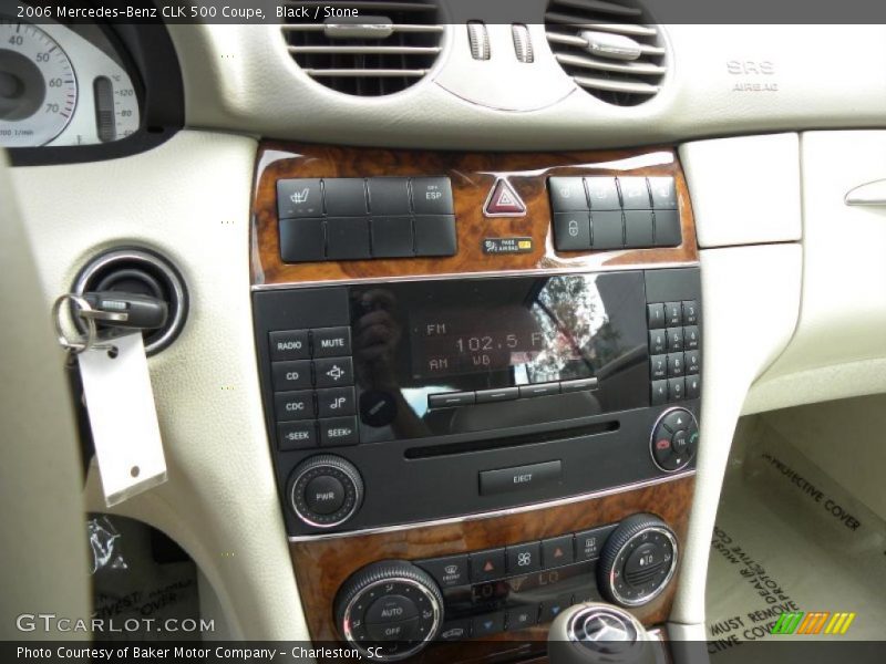 Controls of 2006 CLK 500 Coupe