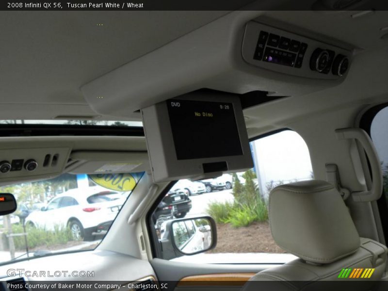 Tuscan Pearl White / Wheat 2008 Infiniti QX 56