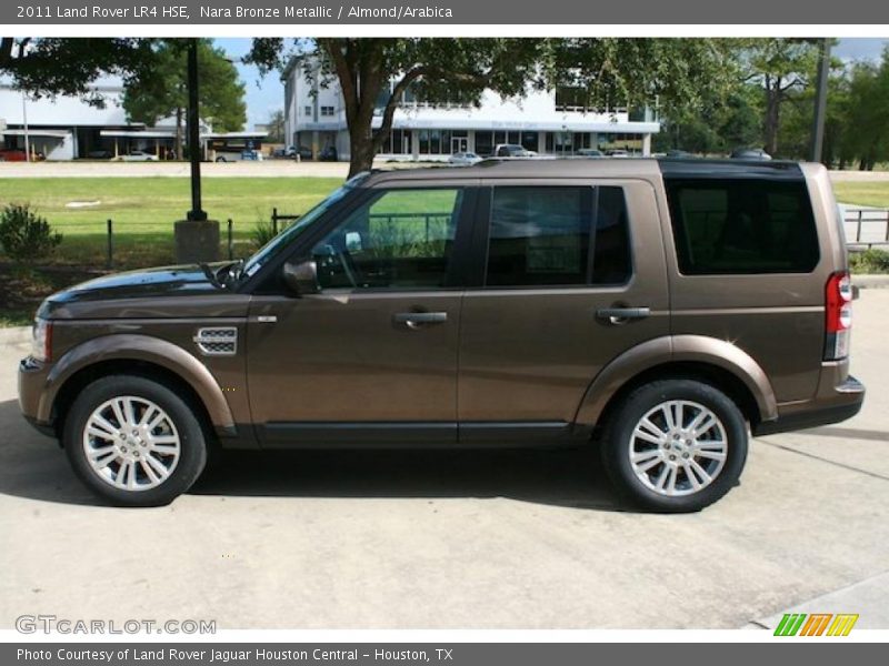 Nara Bronze Metallic / Almond/Arabica 2011 Land Rover LR4 HSE