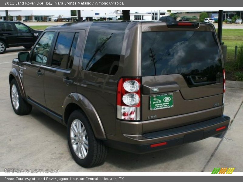 Nara Bronze Metallic / Almond/Arabica 2011 Land Rover LR4 HSE
