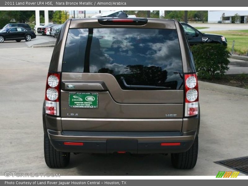 Nara Bronze Metallic / Almond/Arabica 2011 Land Rover LR4 HSE