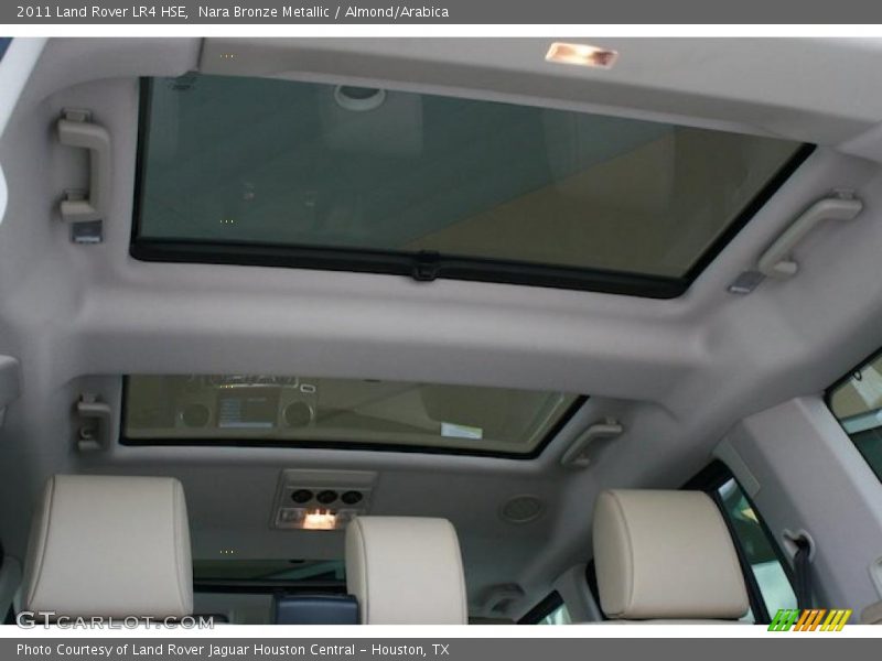 Sunroof of 2011 LR4 HSE