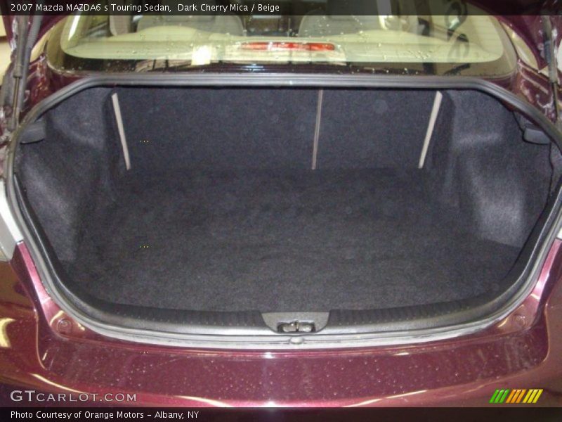  2007 MAZDA6 s Touring Sedan Trunk