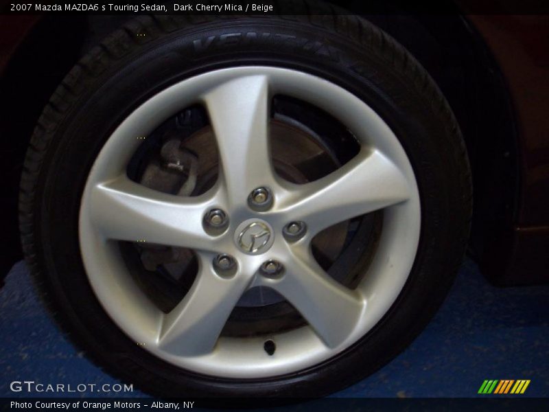 Dark Cherry Mica / Beige 2007 Mazda MAZDA6 s Touring Sedan